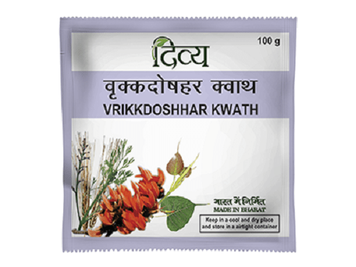 Patanjali Ayurvedic Medicine Divya Vrikkdoshhar kwath 100gm, dissolves stones, deposited in kidney or urine bladder