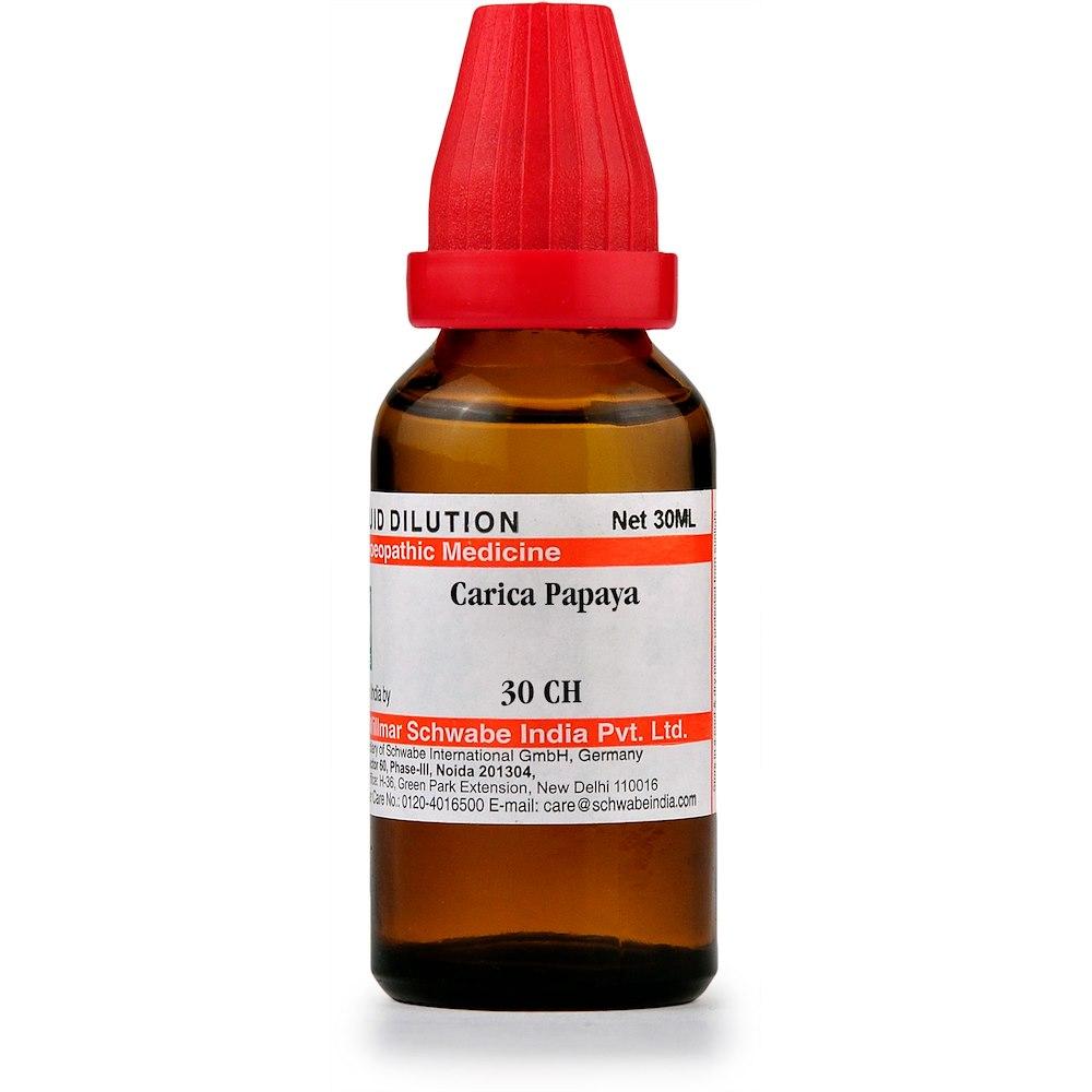 Dr Willmar Schwabe India Carica papaya Dilution (30ml)