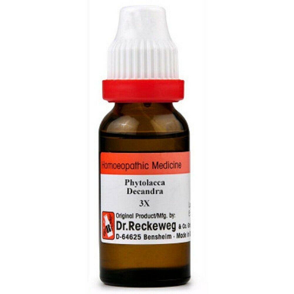 Dr Reckeweg Phytolacca Decandra DILUTION (11ml)