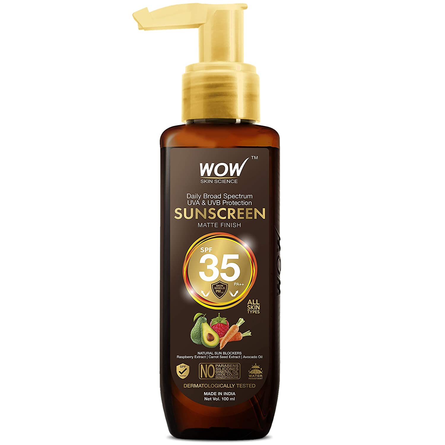WOW Skin Science Matte Finish Sunscreen Spf 35 Pa++