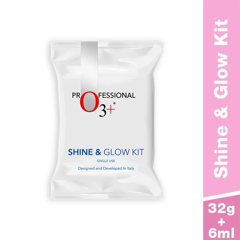 O3+ Shine & Glow Kit Single Use(32gm+6ml)