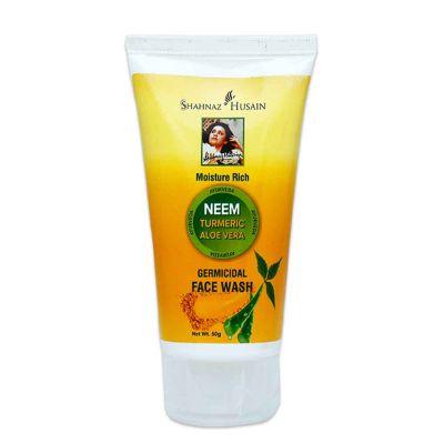 Shahnaz Husain Neem Turmeric Aloe Vera Germicidal Face Wash – 50g