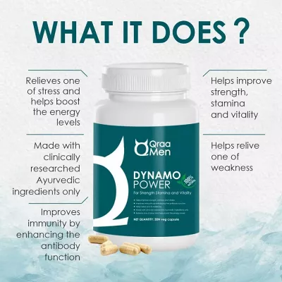 QraaMen Dynamo Power Capsules (30caps) - Image 2