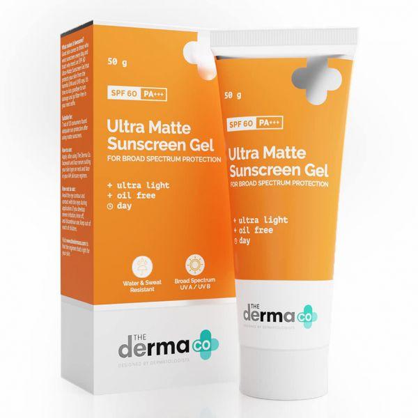 The Derma Co. Pure Zinc Matte Sunscreen Gel With Spf 30 (50gm)